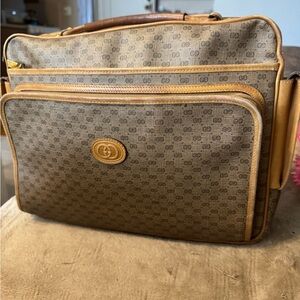 Gucci Briefcase vintage micro GG